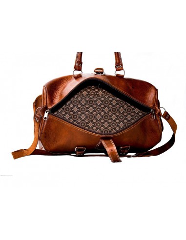 Kelly voyage leather travel bag Hermès Camel in Leather - 31730425